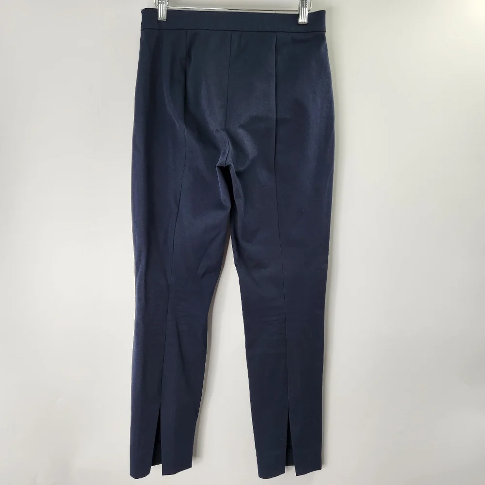 Everlane Blue Cropped Trousers Pants - Picture 4 of 8